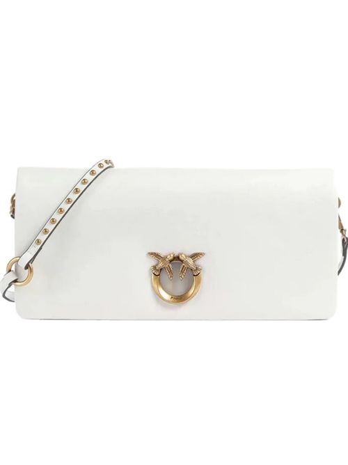CLICK SOFT HORIZONTAL CLASSIC PINKO | 106022.A0QOZ15Q BIANCO N-ANT. GOLD